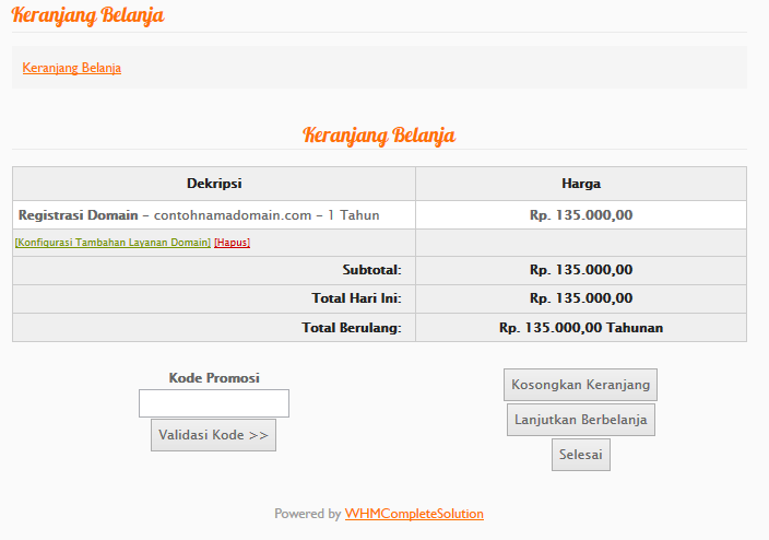 Detail Contoh Second Level Domain Nomer 45