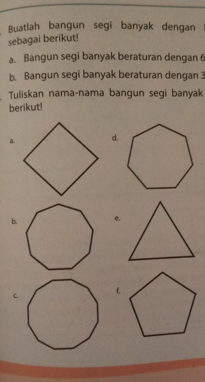 Detail Contoh Segi Banyak Beraturan Di Rumah Nomer 42