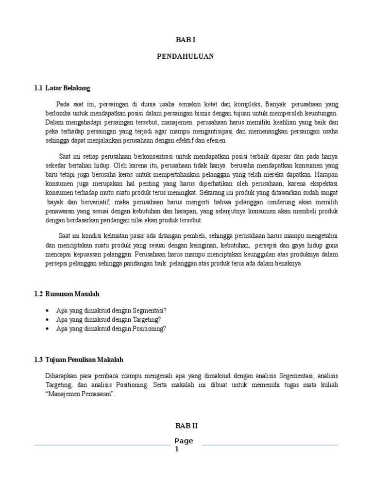 Detail Contoh Segmenting Targeting Positioning Nomer 45