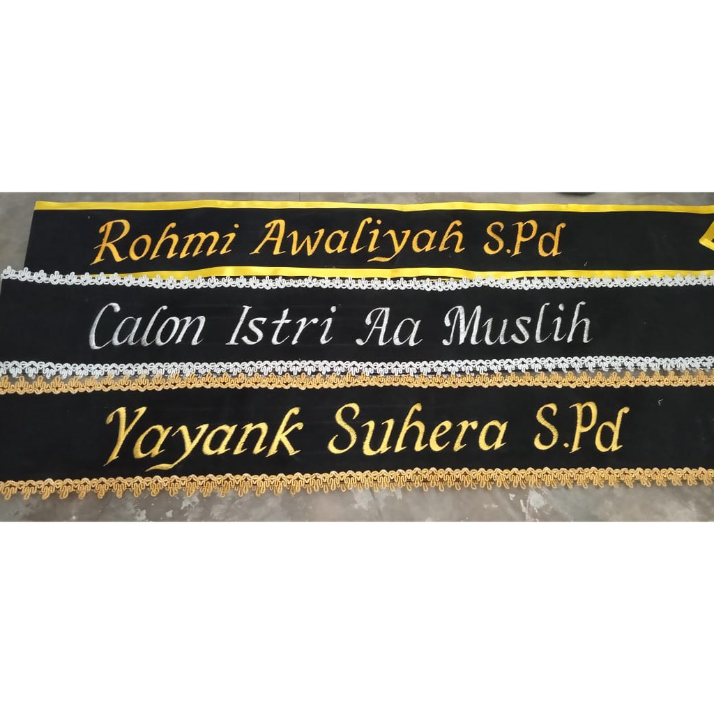 Detail Contoh Selempang Wisuda Nomer 29