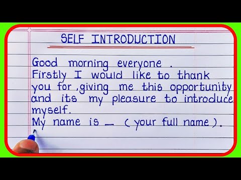 Detail Contoh Self Introduction Nomer 18