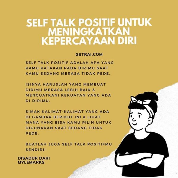 Contoh Self Talk Positif - KibrisPDR