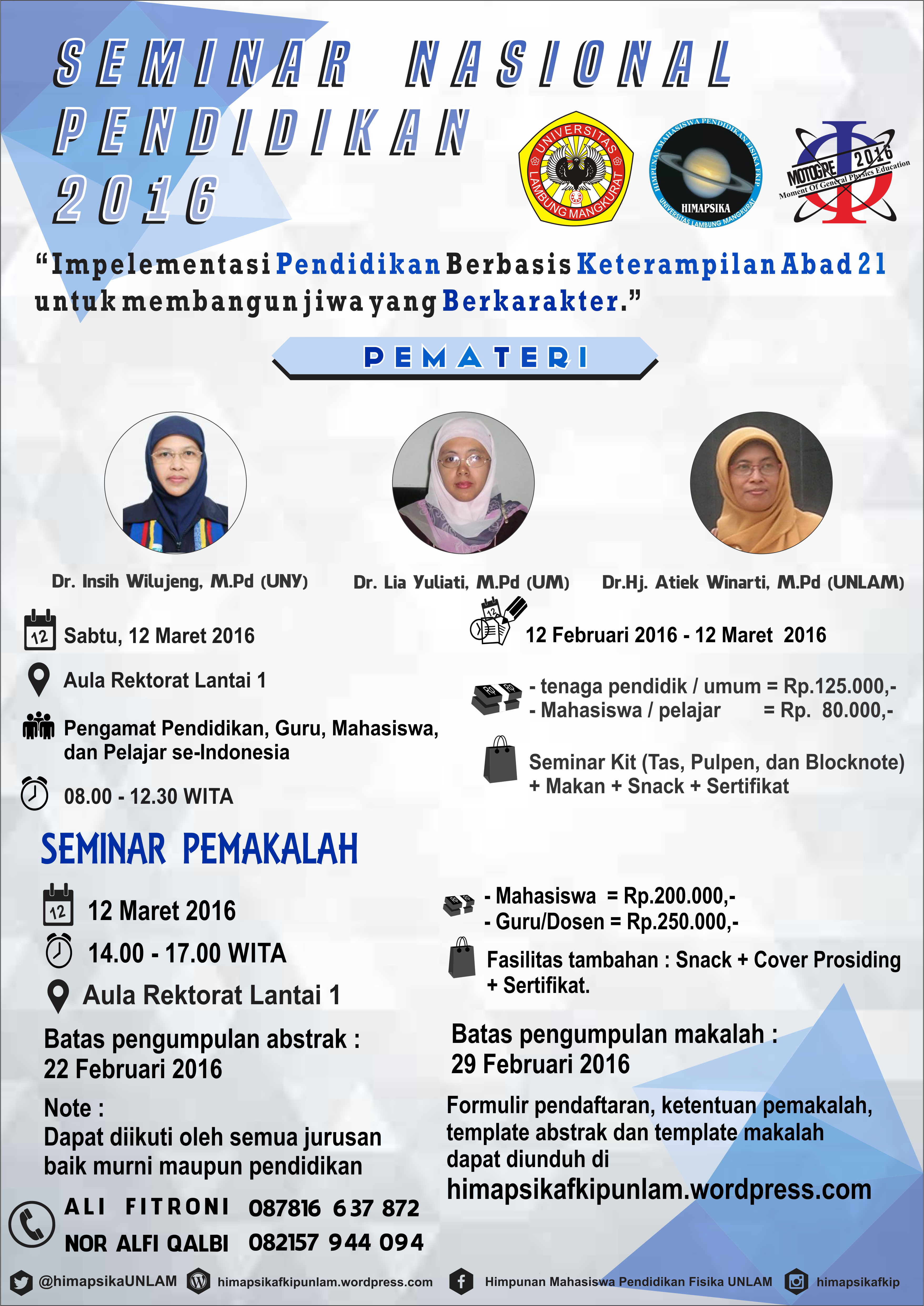 Contoh Seminar Pendidikan - KibrisPDR