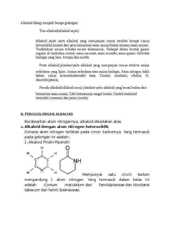 Detail Contoh Senyawa Alkaloid Nomer 11