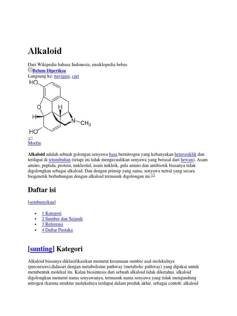Detail Contoh Senyawa Alkaloid Nomer 28