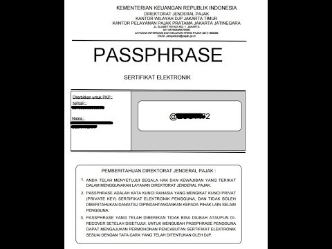 Contoh Sertifikat Elektronik - KibrisPDR