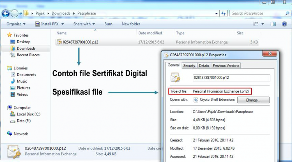 Detail Contoh Sertifikat Elektronik Nomer 7