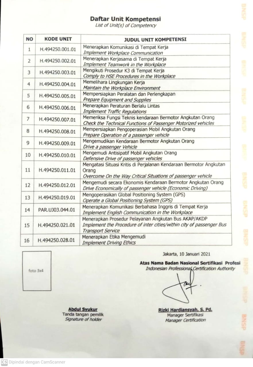 Detail Contoh Sertifikat Kompetensi Nomer 39