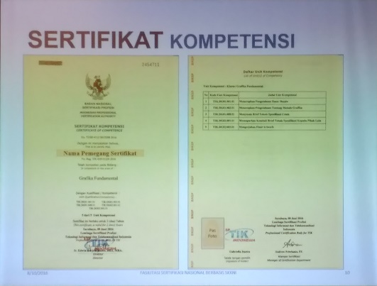 Detail Contoh Sertifikat Kompetensi Nomer 9