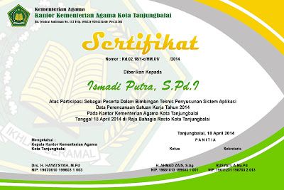 Contoh Sertifikat Mtq - KibrisPDR