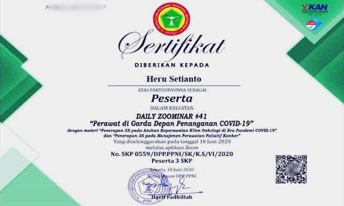 Detail Contoh Sertifikat Workshop Nomer 16