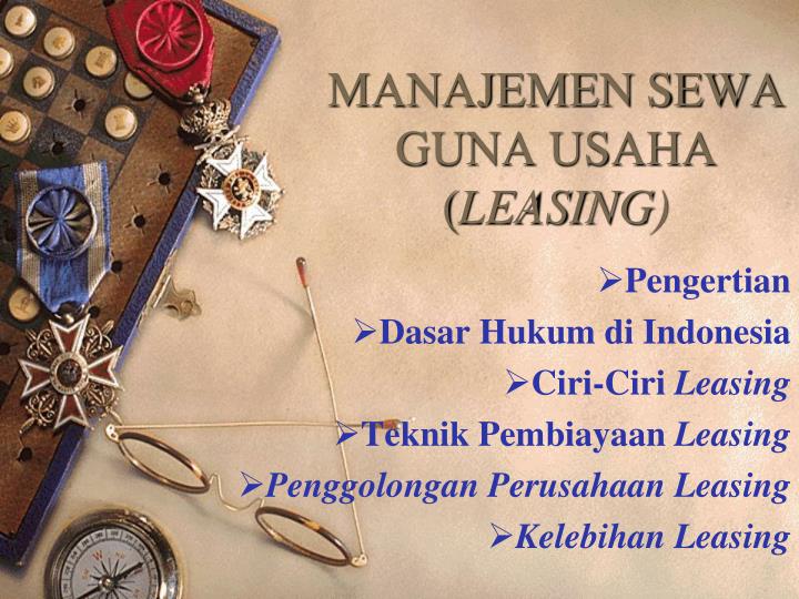 Detail Contoh Sewa Guna Usaha Nomer 44