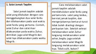 Detail Contoh Shalat Jamak Taqdim Nomer 45