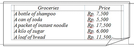 Detail Contoh Shopping List Nomer 25