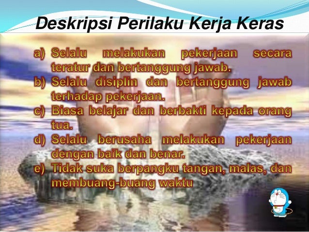 Detail Contoh Sikap Bekerja Keras Nomer 4