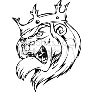 Detail Lion With Crown Nomer 12