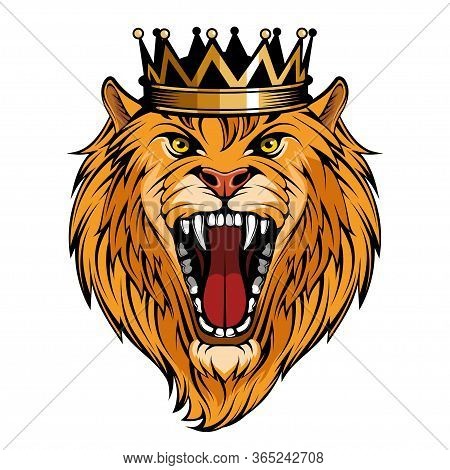 Detail Lion With Crown Nomer 13