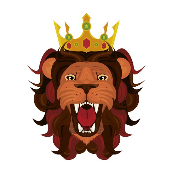Detail Lion With Crown Nomer 15