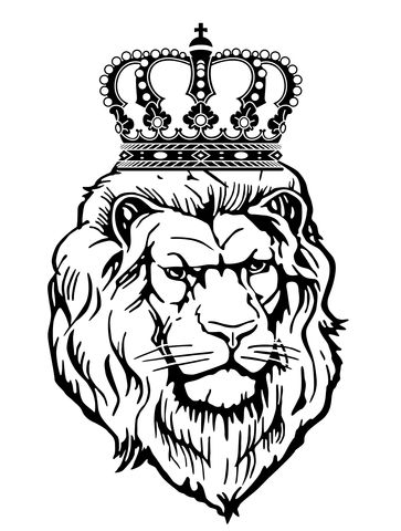 Detail Lion With Crown Nomer 22