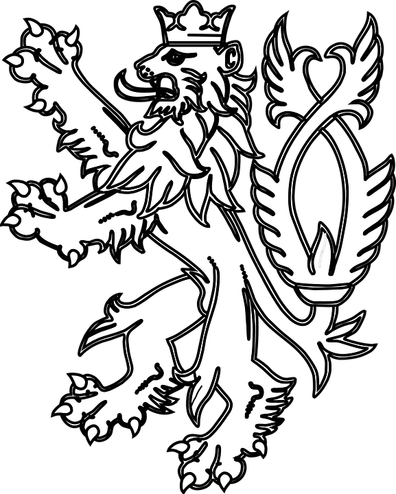 Detail Lion With Crown Nomer 24