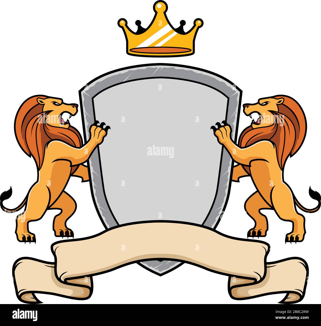 Detail Lion With Crown Nomer 25
