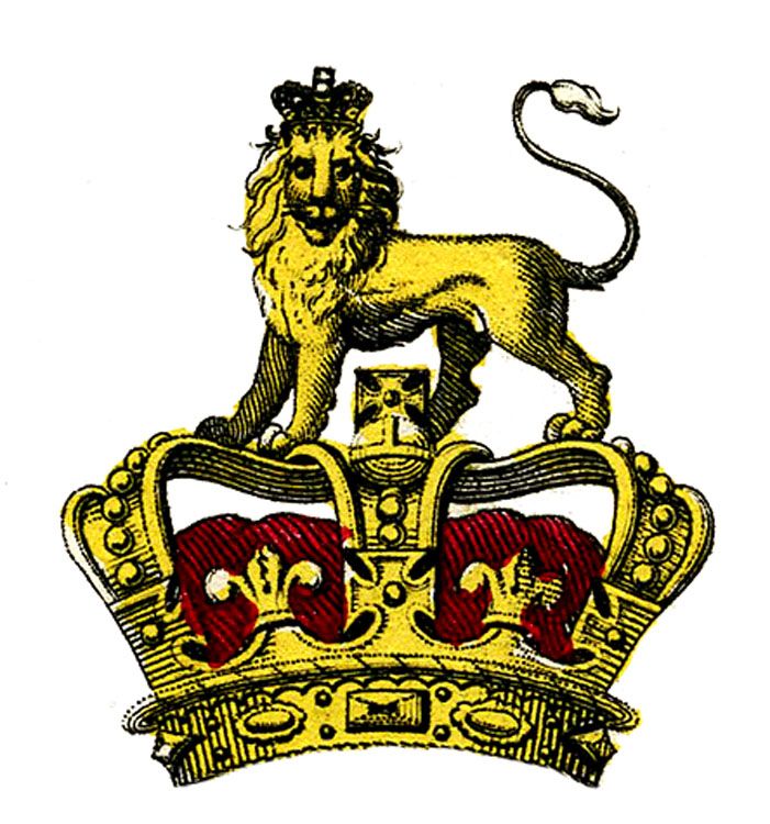 Detail Lion With Crown Nomer 8