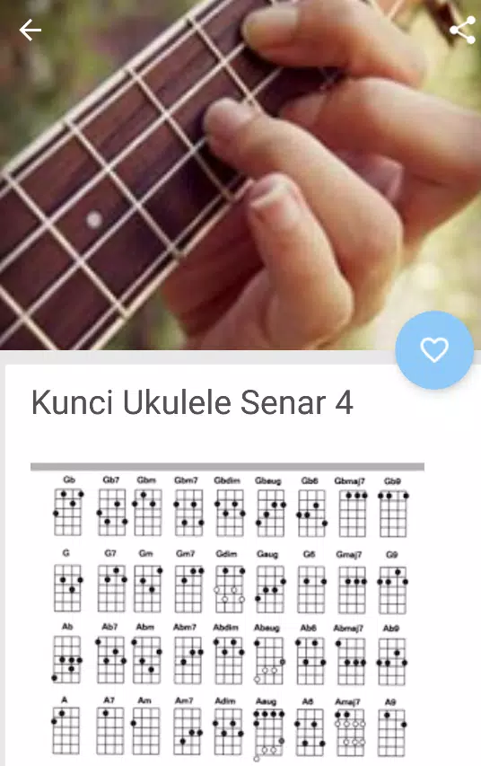 Detail Gambar Kunci Ukulele Senar 4 Nomer 46