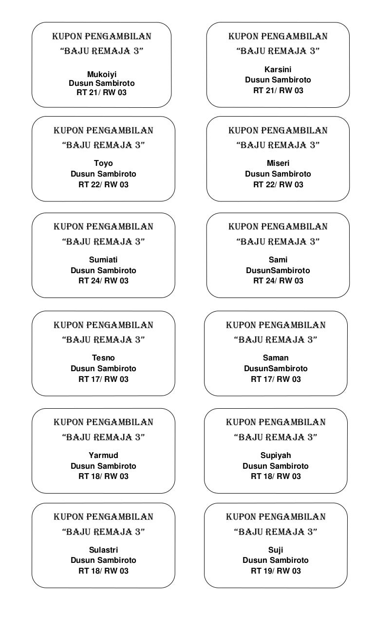 Detail Gambar Kupon Zakat Fitrah Nomer 11