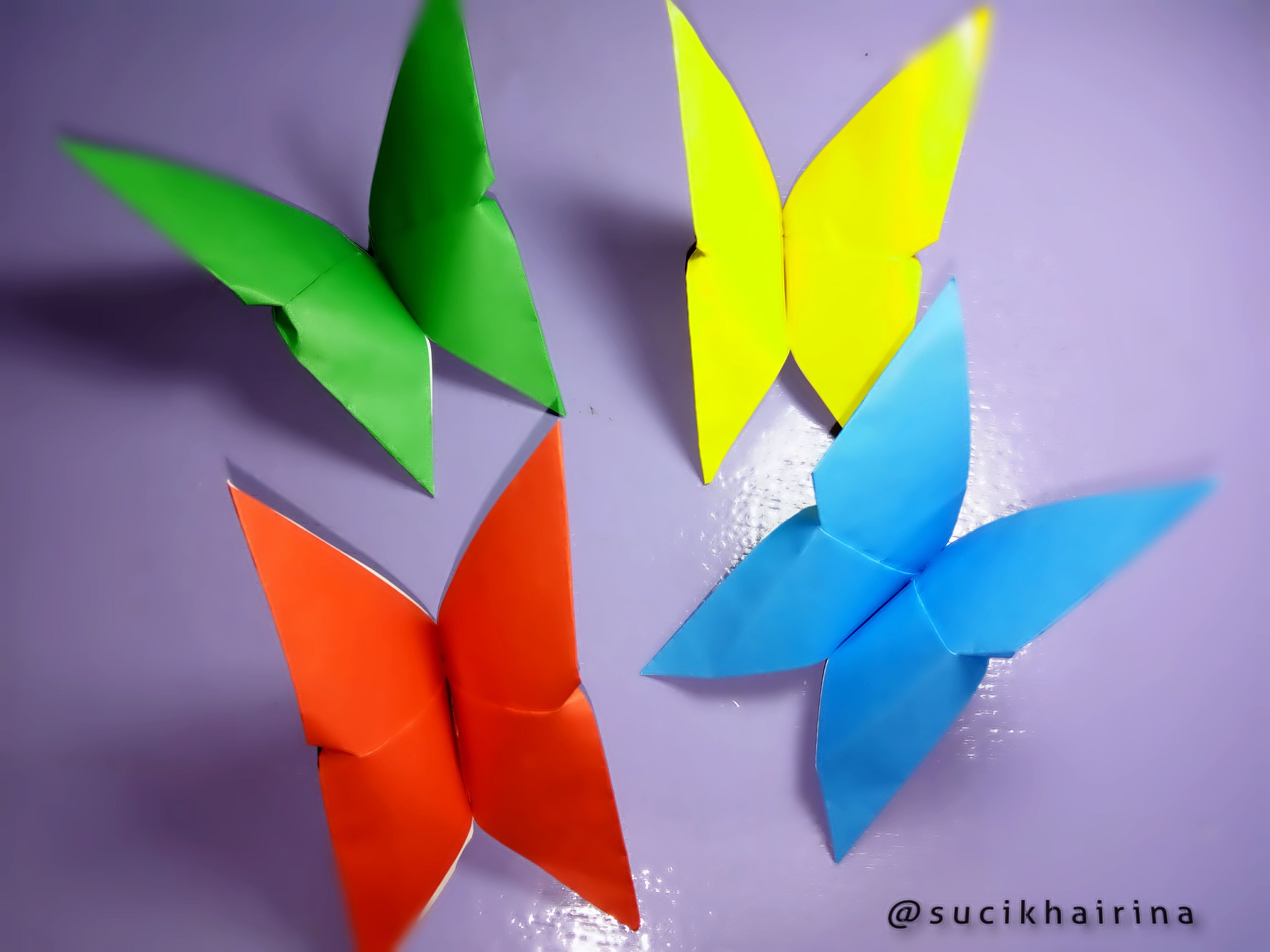 Detail Gambar Kupu Kupu Dari Kertas Origami Nomer 28