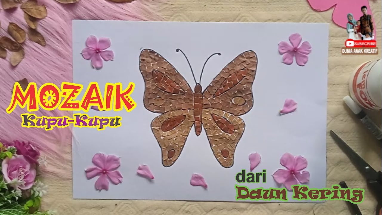 Detail Gambar Kupu Kupu Mozaik Nomer 10