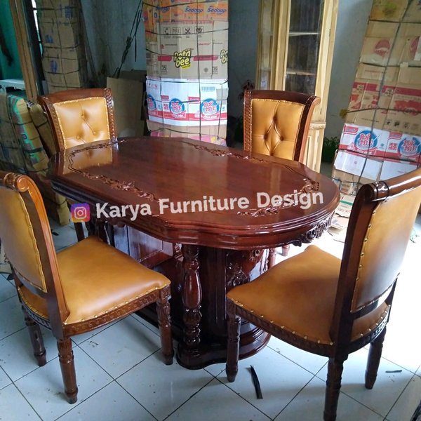 Detail Gambar Kursi Makan Kayu Nomer 38