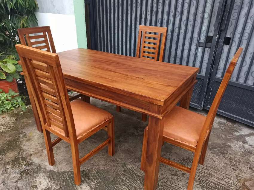 Detail Gambar Kursi Makan Kayu Nomer 42