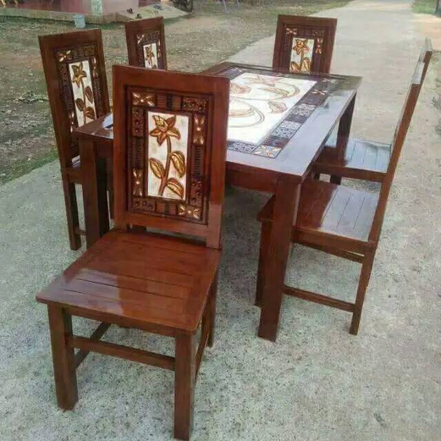 Detail Gambar Kursi Makan Kayu Nomer 45