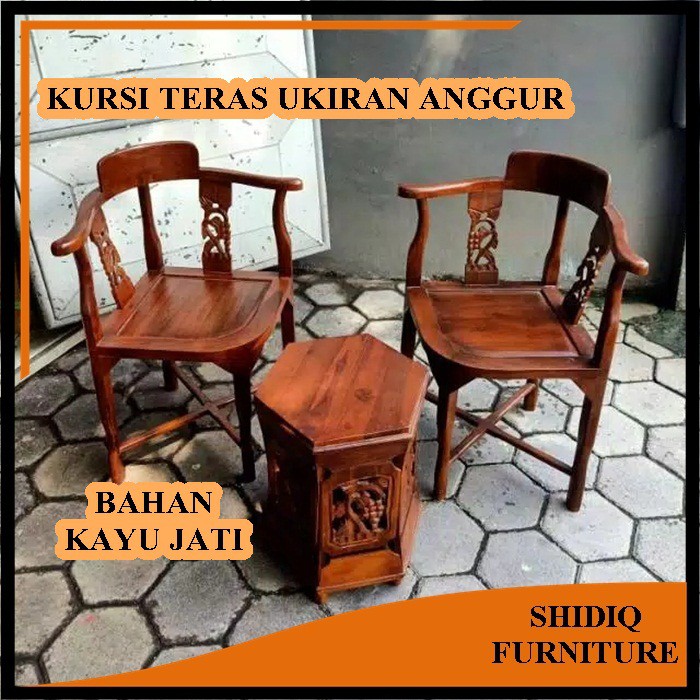 Detail Gambar Kursi Teras Kayu Nomer 43