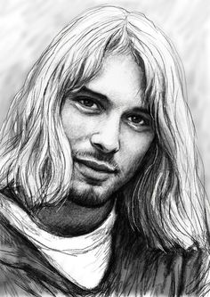 Detail Gambar Kurt Cobain Hitam Putih Nomer 11