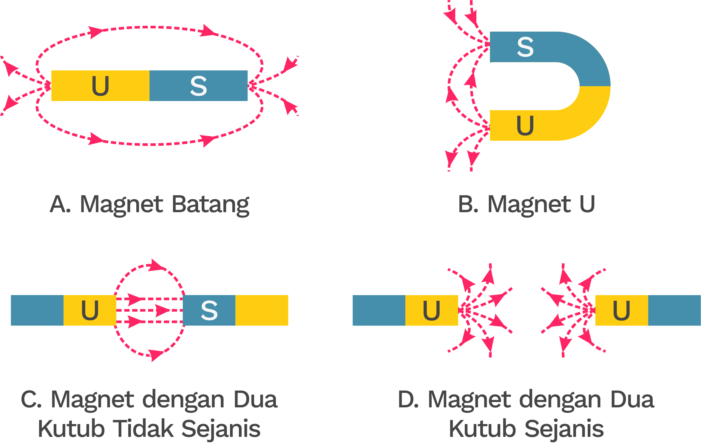 Detail Gambar Kutub Magnet Nomer 3