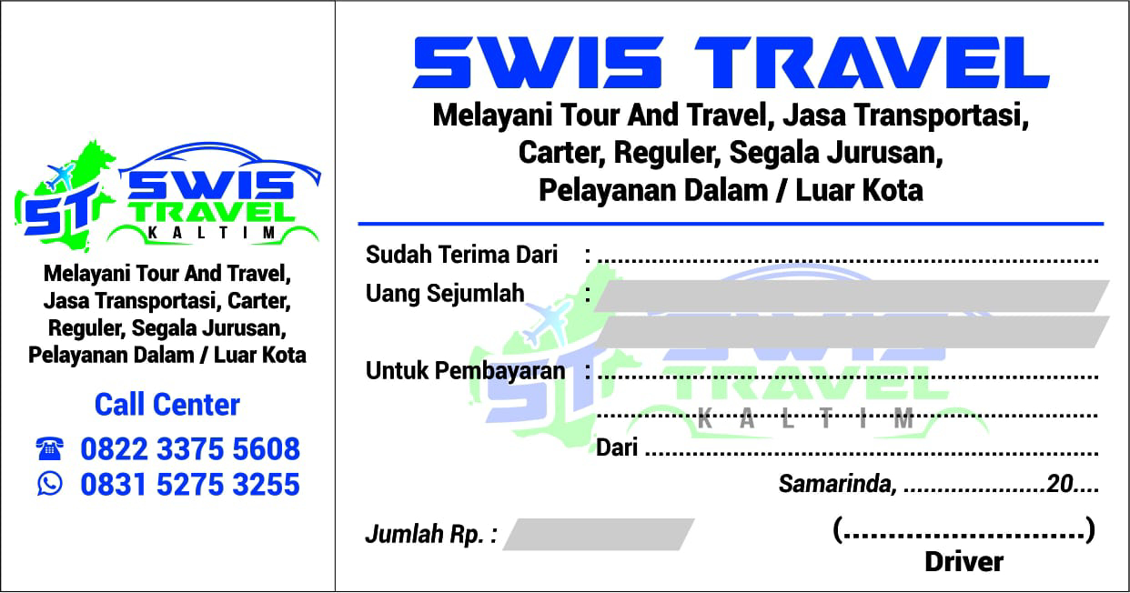 Detail Gambar Kwitansi Travel Nomer 10