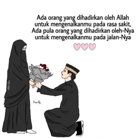 Detail Gambar Lafadz Allah Cartun Muslimah Nomer 24