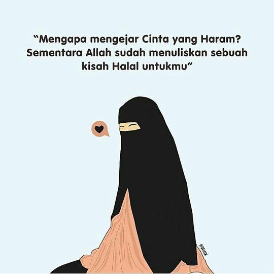 Detail Gambar Lafadz Allah Cartun Muslimah Nomer 8