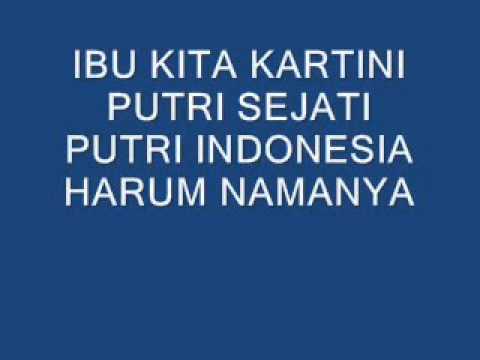 Detail Gambar Lagu Ibu Kita Kartini Nomer 27