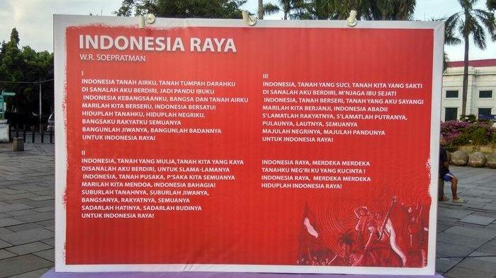 Detail Gambar Lagu Indonesia Raya 3 Stanza Nomer 16