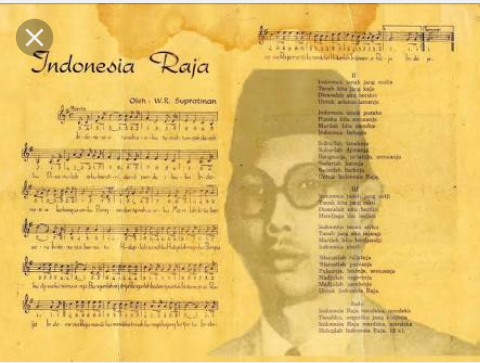 Detail Gambar Lagu Indonesia Raya 3 Stanza Nomer 35