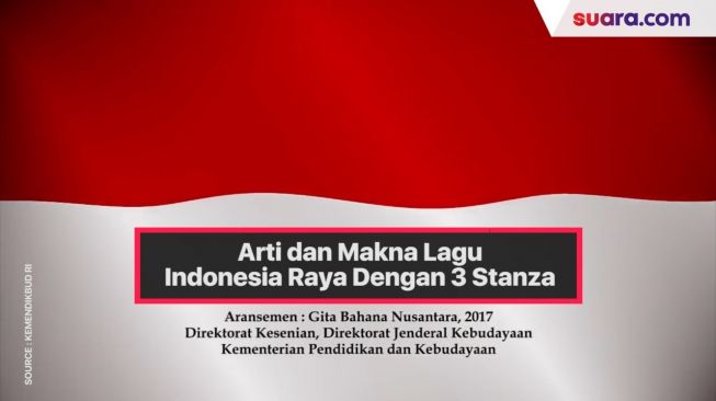 Detail Gambar Lagu Indonesia Raya 3 Stanza Nomer 44