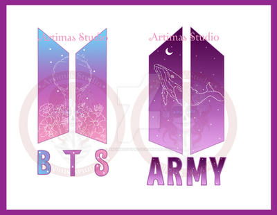 Detail Gambar Lambang Bts Dan Army Nomer 15