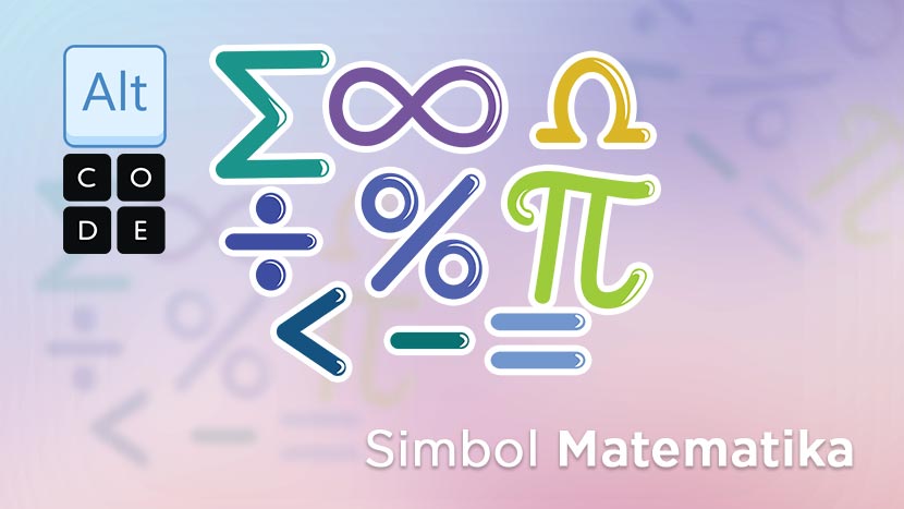 Detail Gambar Lambang Matematika Nomer 14