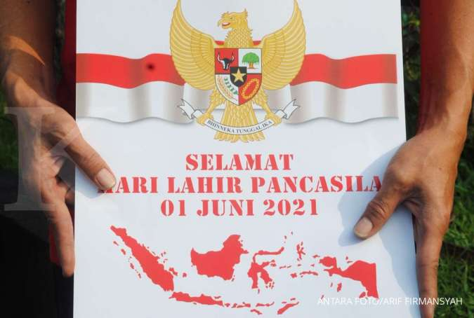 Detail Gambar Lambang Pancasila Sama Bendera Indonesia Nomer 19