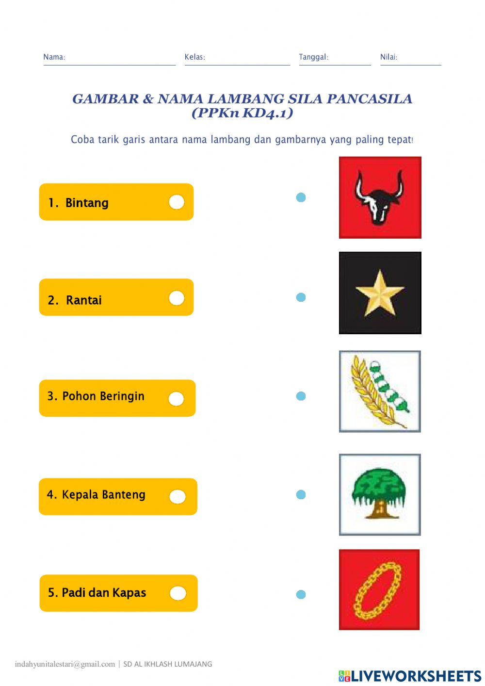 Detail Gambar Lambang Rantai Pancasila Nomer 38