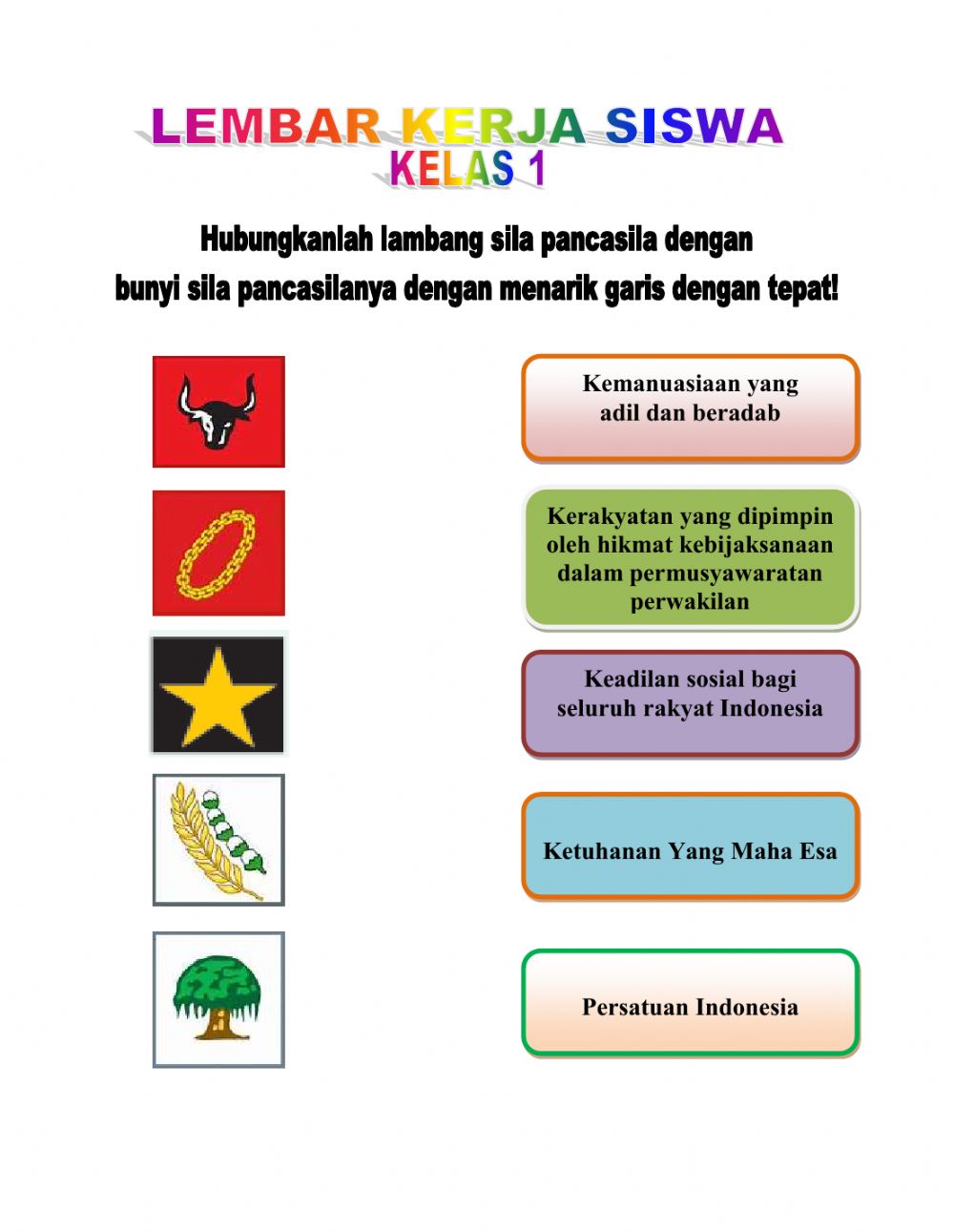 Detail Gambar Lambang Sila Sila Pancasila Nomer 5