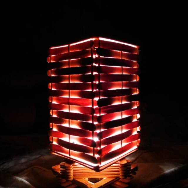 Detail Gambar Lampion Dari Stik Es Krim Nomer 9