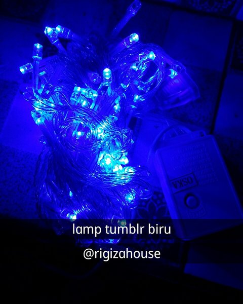 Detail Gambar Lampu Tumblr Warna Biru Nomer 12